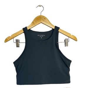 ALLFENIX Rise Racerback Sports Bra Graphite Size M NWT
